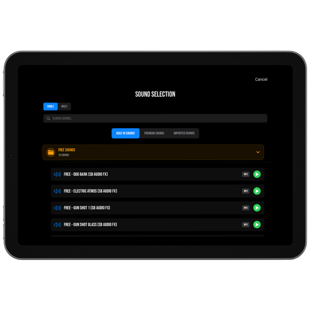 SB Audio FX Professional DJ Sounds