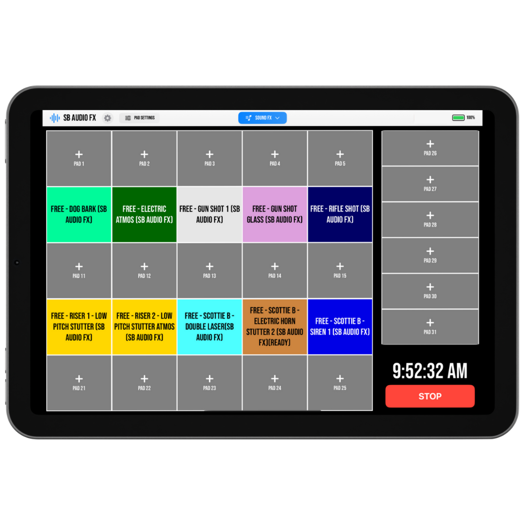 SB Audio FX Instant Pad Triggering